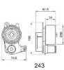 TOYOT 1350517010 Tensioner, timing belt